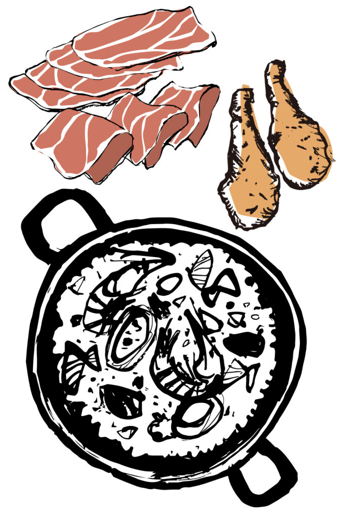 Ham & Chicken Paella